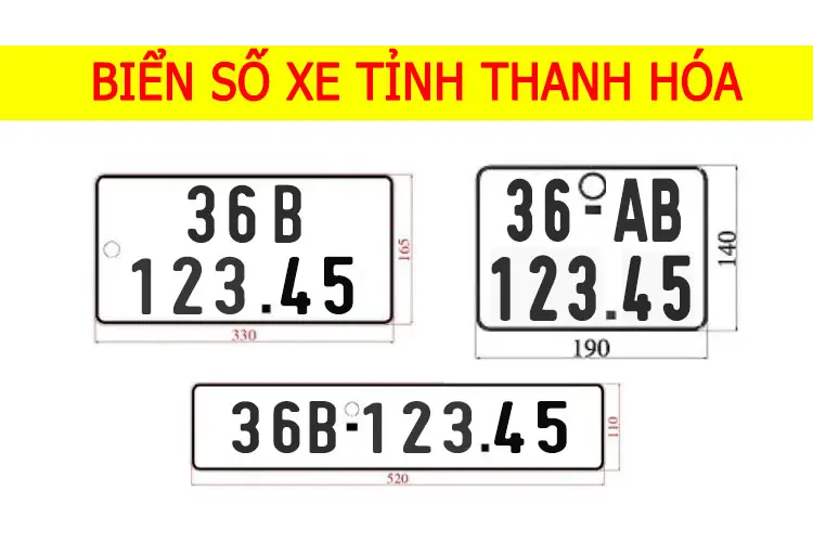 Biển số xe 36 ở đâu? Giải đáp chi tiết về biển số xe tỉnh Thanh Hóa 1 biển số xe 36 ở đâu - Hình 4