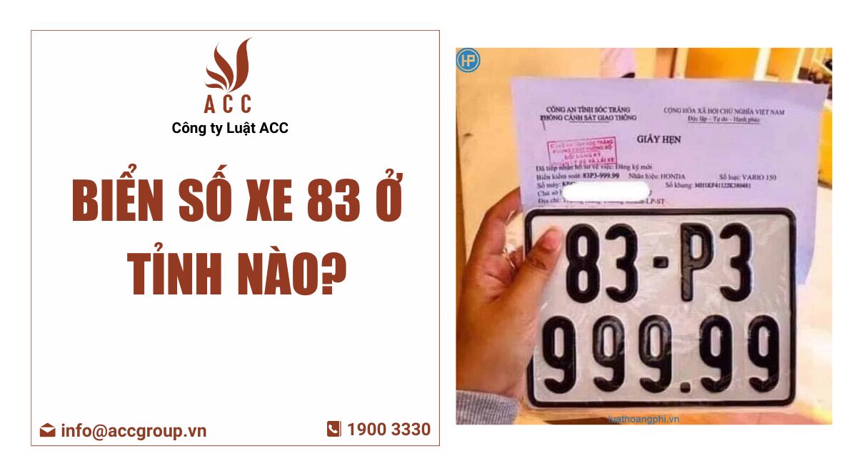 Biển Số Xe 83 Ở Đâu? Giải Mã Biển Số Tỉnh Sóc Trăng Và Những Điều Cần Biết 4 biển số xe 83 ở đâu - Hình 1