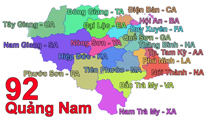 Biển Số Xe 92 Ở Đâu? Giải Mã Ký Hiệu Vùng Và Thủ Tục Đăng Ký Xe Tại Quảng Nam 1 biển số xe 92 ở đâu - Hình 5