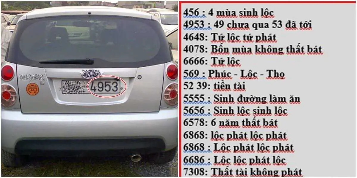 Cách đọc biển số xe: Hướng dẫn chi tiết từ A-Z cho người mới bắt đầu 1 cách đọc biển số xe - Hình 5