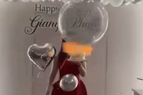 Loi Ke Cua Co Gai Bi Bong Nang Do Bong Bay Sinh Nhat Ben Lua, Phat No Hinh Anh