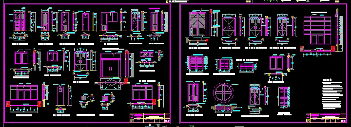 Thư Viện Cad Cửa 06: