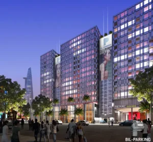 Hệ Thống Đỗ Xe Cao Tầng Dạng Tháp Cột Đứng