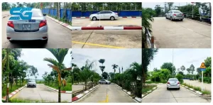 Sân Tập Lái Xe Ô Tô Tại Trường Dạy Lái Xe Sài Gòn