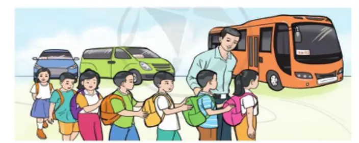 Một Đoàn Xe Có 54 Học Sinh Đi Học Tập Trải Nghiệm Di Chuyển Bằng 2 Xe Ô Tô Nhỏ Và 1 Ô Tô To. Biết Rằng Mỗi Xe Ô Tô Nhỏ Chở 7 Học Sinh (ảnh 1)