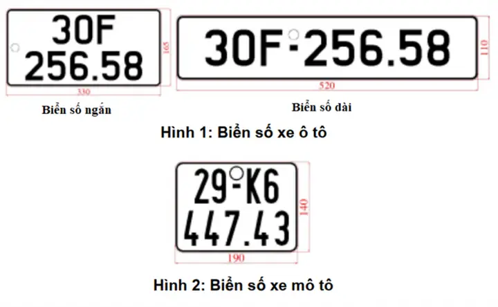 Bộ Công An 'trình Làng' Mẫu Biển Số Xe Ôtô, Mô Tô Từ 1-1 2025 - Ảnh 1.