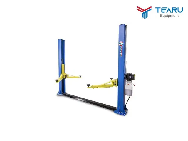 Đặc Điểm Cầu Nâng Ô Tô 2 Trụ Giằng Dưới (cáp Dưới)