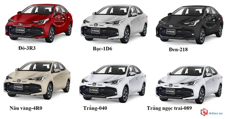 Xe Toyota Vios E Cvt 2025 - Phiên Bản Số Tự Động Tiêu Chuẩn