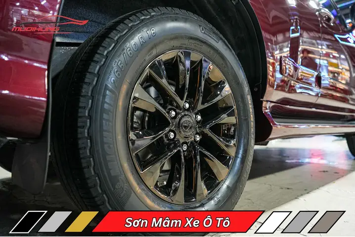Có Nên Sơn Mâm Xe Ô Tô Không?