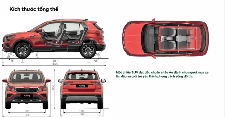 🚗 Skoda Kushaq 2025 – Giá Mới Nhất & Ưu Đãi Toàn Quốc