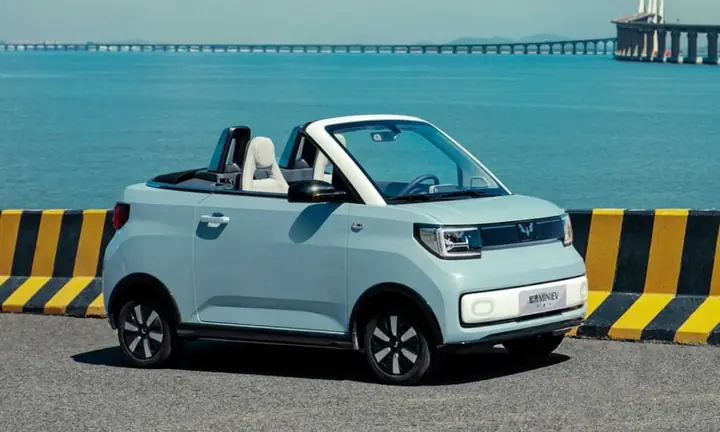 Wuling Hongguang Mini Ev Mui Trần - Phiên Bản Độc Đáo Cho Giới Trẻ