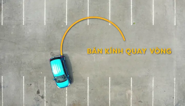 Cách Tính Dựa Theo Vệt Bánh Xe Phía Ngoài Của Ô Tô