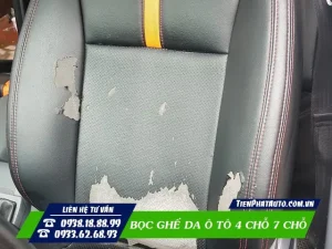 Ghế Bị Rạng Nứt Và Rách Sau Thời Gian Dài Sử Dụng