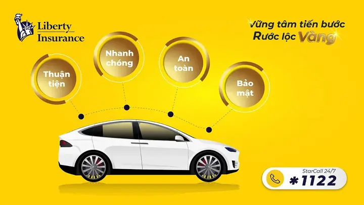 Bảo Hiểm Thân Vỏ Ô Tô Liberty Tại Vũng Tàu