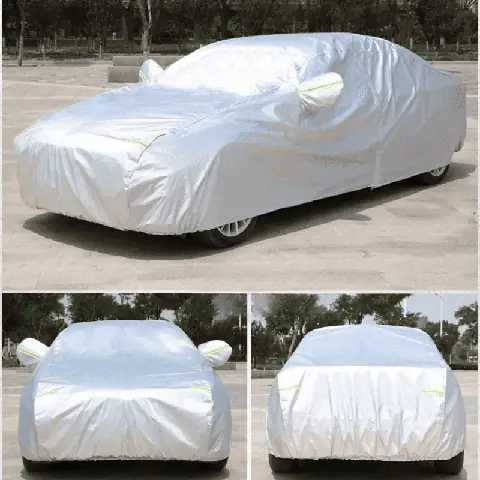 Bạt Phủ Ô Tô 3 Lớp Vải Dù Oxford Tráng Bạc