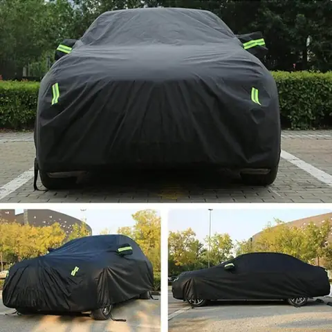 Bạt Phủ Trùm Kín Ô Tô Đen
