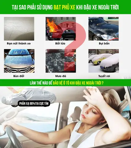 Tại Sao Phải Sử Dụng Bạt Phủ Xe Ô Tô - Vungtaucar