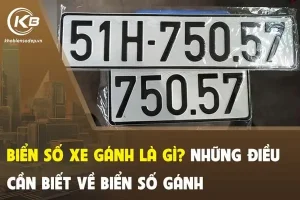 Biển Số Xe Gánh Là Gì? Giải Nghĩa Bí Ẩn Đằng Sau Những Biển Số Xe Gánh Hiện Nay