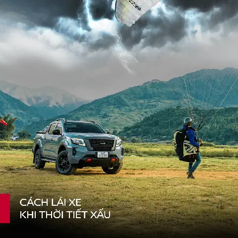 Cách Lái Xe Khi Thời Tiết Xấu