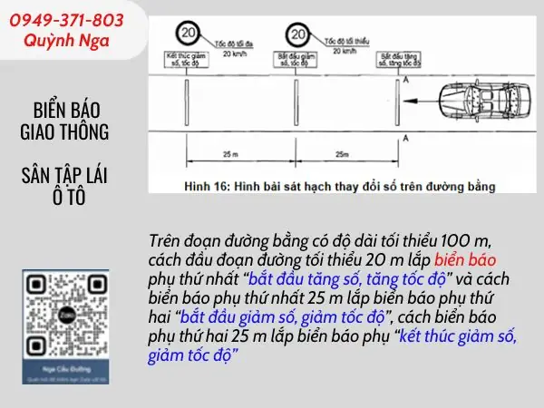 Biển Báo Sân Tập Lái Xe Ô Tô