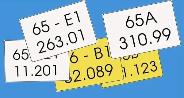 Nhận Biết Biển Số Xe Ô Tô Theo Màu Sắc Từ 01/01/2025