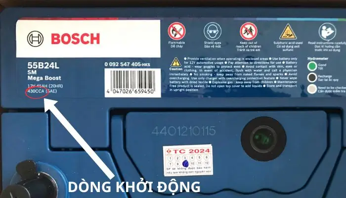 Thông Số Dòng Khởi Động