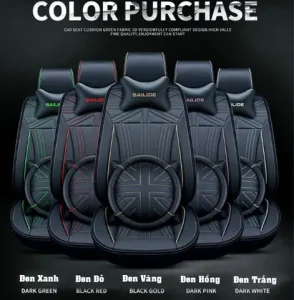 Bộ Áo Ghế Xe Ô Tô 5 Chỗ