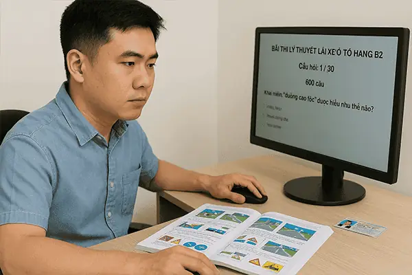 Quy Định Về Kỳ Thi Lý Thuyết Lái Xe Ô Tô 600 Câu Luật Mới 2025
