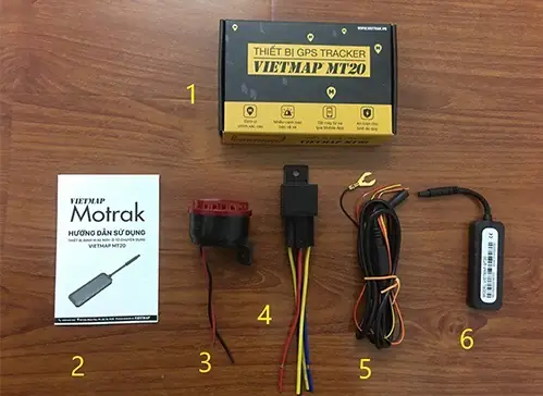 Bộ Định Vị Ô Tô Xe Máy Vietmap Mt20