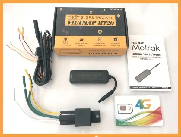 Bộ Định Vị Ô Tô Xe Máy Vietmap Mt20