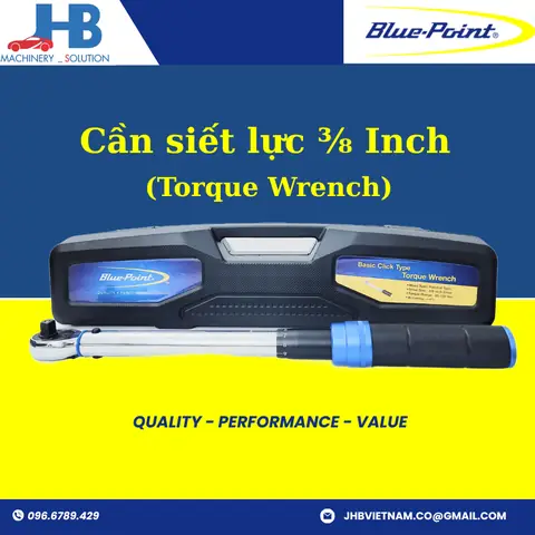 Cần Siết Lực Bluepoint 3/8" Bptw2n120l (snap-on Mỹ): Người Bạn Đồng Hành Hoàn Hảo Cho Công Việc Siết Lực Tỉ Mỉ
