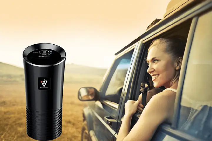 2. Máy Lọc Không Khí Trong Xe Hơi Sharp Ig-gc2e
