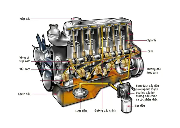 Cấu Tạo Bộ Lọc Dầu Xe Ô Tô