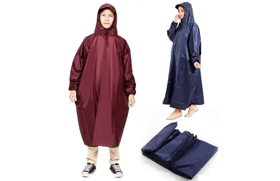 Bộ Quần Áo Đi Mưa Vải Dù Nguyên Bộ Siêu Bền Size Xxxxl (4xl)