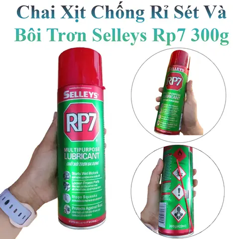 Dầu Chống Rỉ Sét Và Bôi Trơn Selleys Rp7 150g