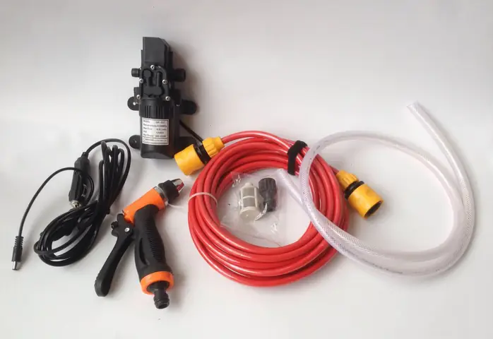 Bộ Rửa Xe Ô Tô Xe Máy 12v