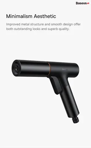 Hình Ảnh Chi Tiết Bộ Vòi Tăng Áp Xịt Rửa Xe Ô Tô Baseus Gf5 Car Wash Spray Nozzle