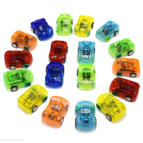 Bộ 30 Mô Hình Đồ Chơi Xe Ô Tô Mini Bánh Đà (4.5x3x2 Cm)