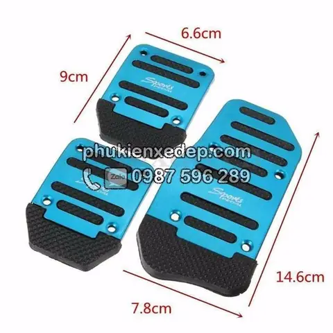 Bộ Ốp Chân Phanh , Ga, Côn Xe Ô Tô