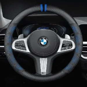 Bọc Vô Lăng Xe Bmw Chất Liệu Sợi Carbon Thể Thao, Cao Cấp