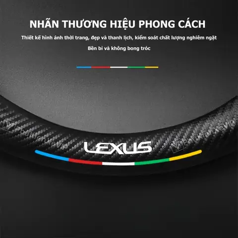 Tại Sao Nên Chọn Bọc Vô Lăng Da Lộn Sợi Carbon Cho Xe Ô Tô Lexus Ls?