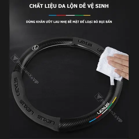 Tại Sao Nên Chọn Bọc Vô Lăng Da Lộn Sợi Carbon Cho Xe Ô Tô Lexus Ls?