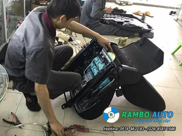 Bọc Ghế Da Thật Cho Xe Ô Tô 4 - 7 Chỗ Tại Xưởng Ghế Da Ô Tô Rambo