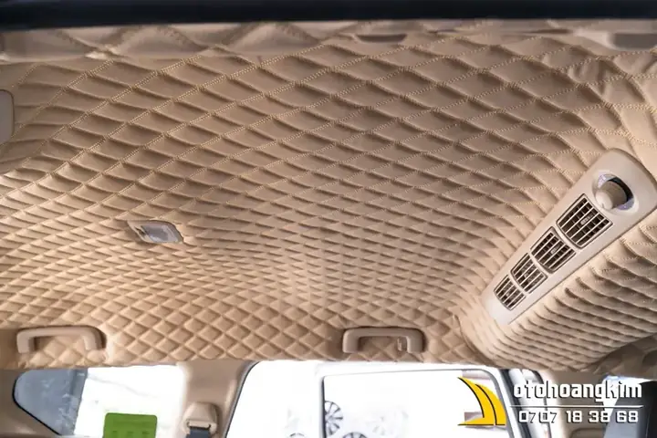 1.1. Lợi Ích Bọc La Phông Trần 5d Cho Xe 7 Chỗ