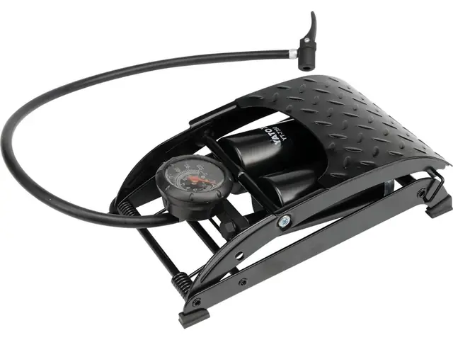 Bơm Hơi Đạp Chân Đơn Ô Tô Xe Máy