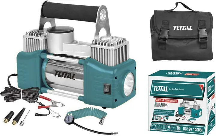 12v Mã¡y Bæ¡m Hæ¡i Lá»p Xe Ã´ Tã´ Total Ttac2506t