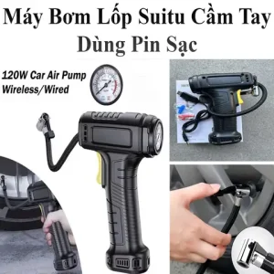 Bơm Ô Tô Xe Máy Cầm Tay