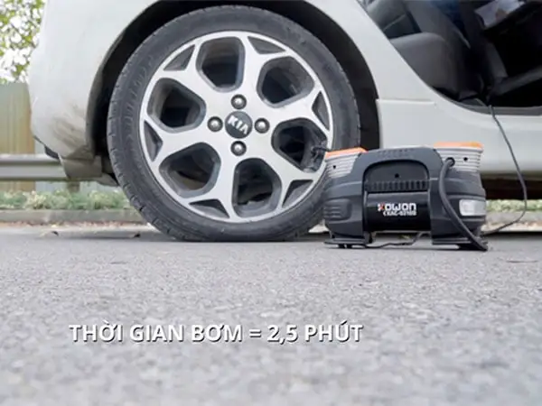 Giới Thiệu Bơm Xe Ô Tô 2 Xi Lanh Kowon Kac-0210d