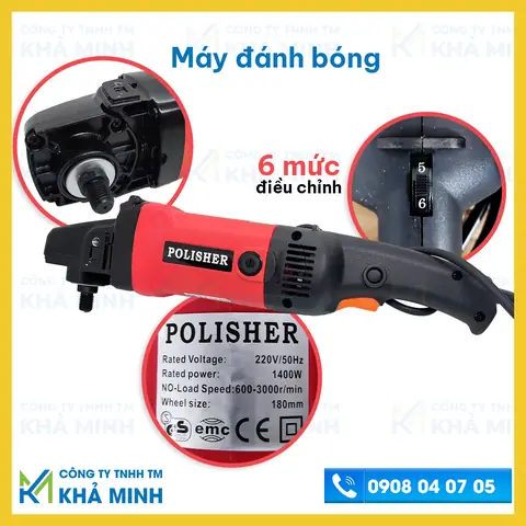 Hướng Dẫn Sử Dụng Máy Đánh Bóng 6 Cấp Độ Polisher
