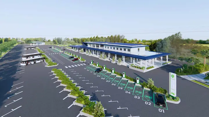 Sạc Ô Tô Điện Vinfast Tại Trạm Sạc